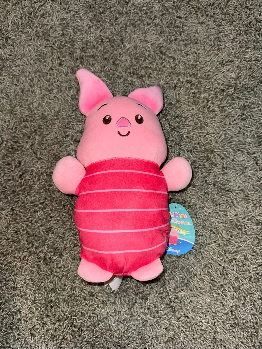 Set of (3) Hug Mees by Squishmallow Mickey Goofy Piglet NEW